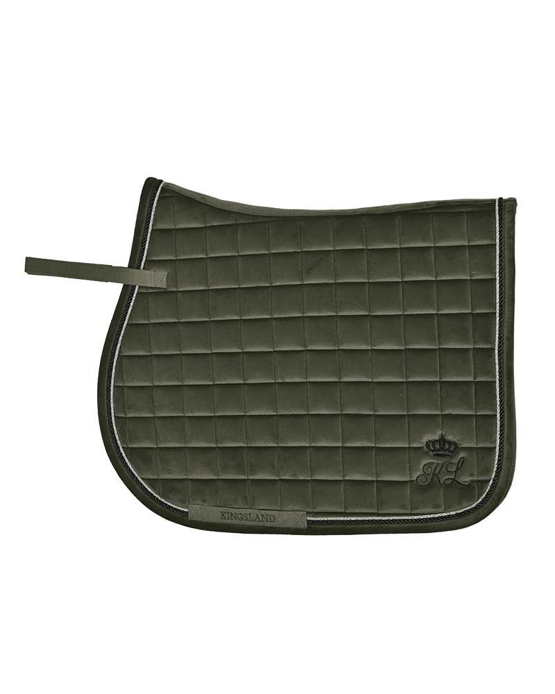 Sudadero coolmax de salto de terciopelo verde caqui oscuro - KLmya - Kingsland