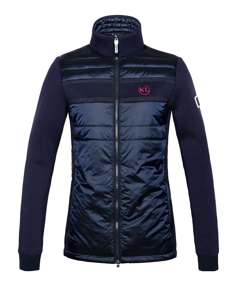 Unisex navy blue training jacket - KLmaximo - Kingsland