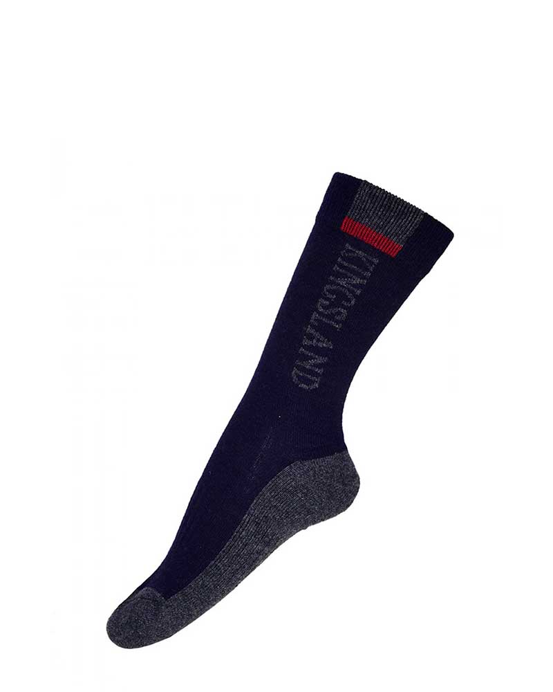 Navy Mid-Calf Winter Wool Socks - KLmaxim - Kingsland