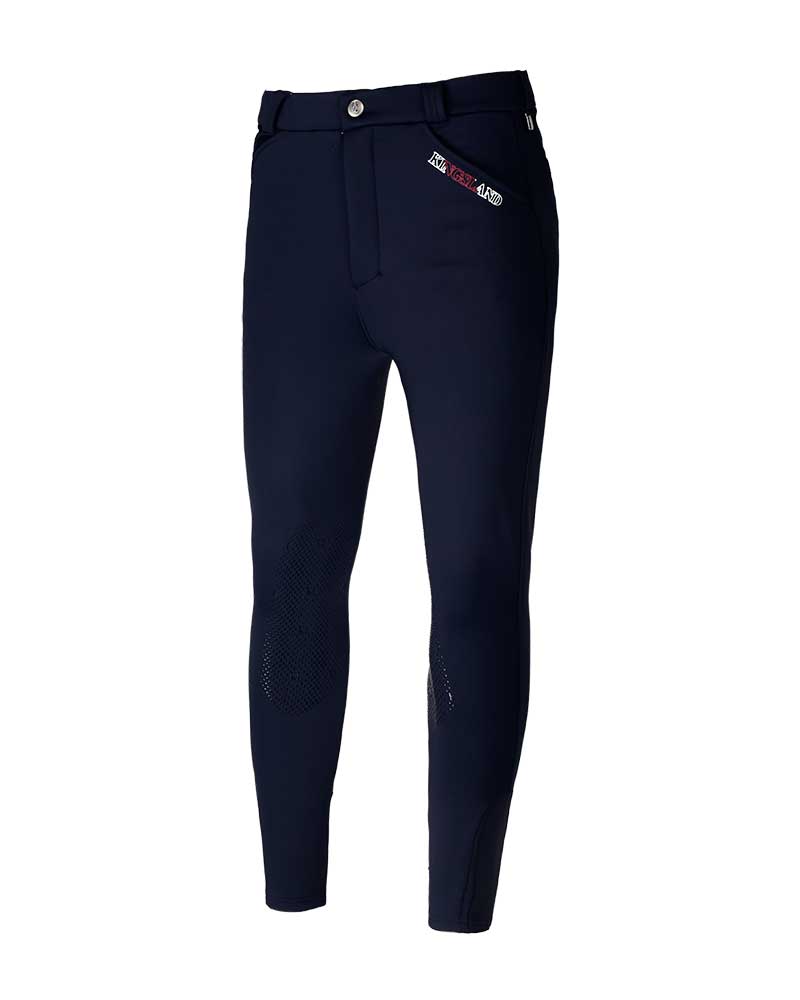 Trekkers (Pantalons tipo maille) d'hiver bleu marine (grip aux genoux) pour homme KLkolton - Kingsland