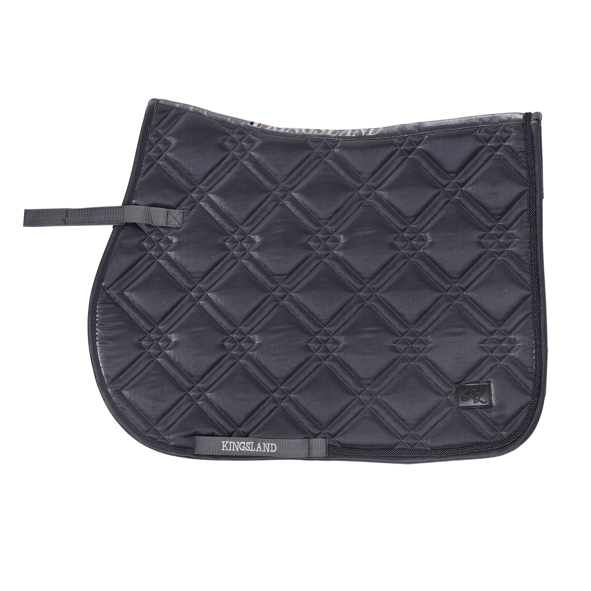 Sudadero coolmax de doma efecto seda brillante gris/plata - KLnatana - Kingsland