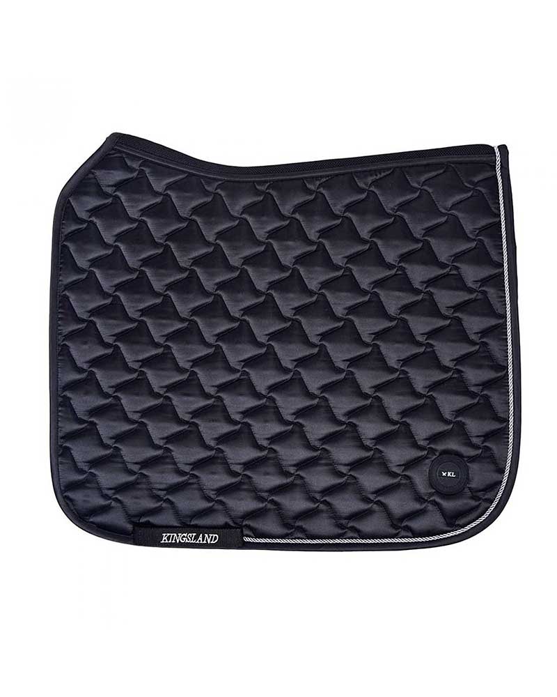Sudadero de doma negro satinado para caballo (full) modelo KLemory de Kingsland Dressage