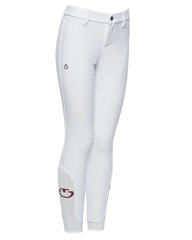 Children white full grip breeches without pockets - Cavalleria Toscana