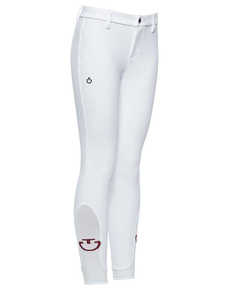 Children white knee grip breeches - Cavalleria Toscana