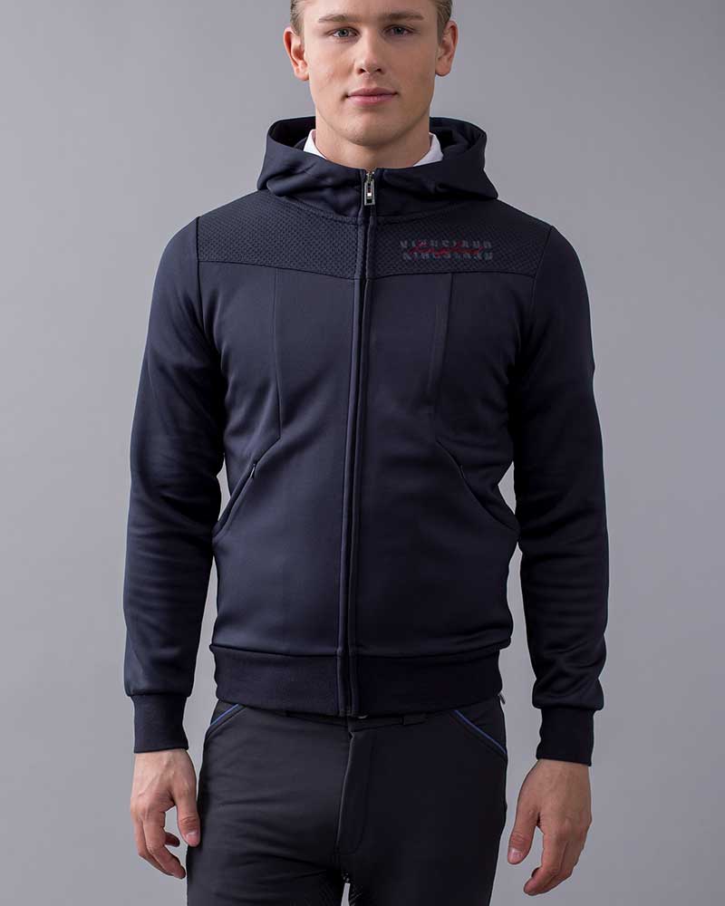 Sudadera con cremallera azul marino unisex - KLodalis - Kingsland