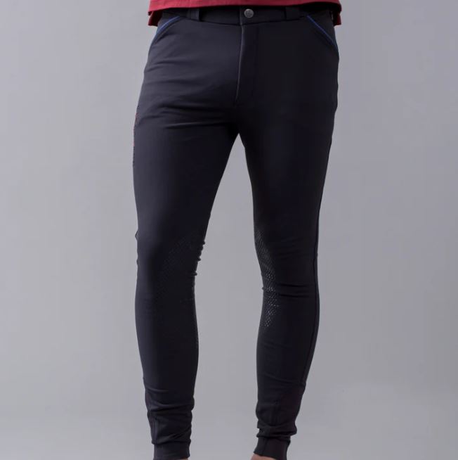 Pantalons bleu marine avec poches et détails azulón pour homme Klkenton - Kingsland