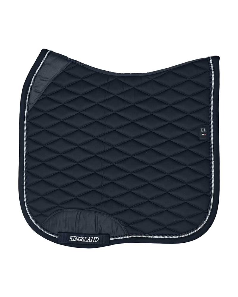 Navy blue Coolmax dressage saddle pad - KLoaklee - Kingsland