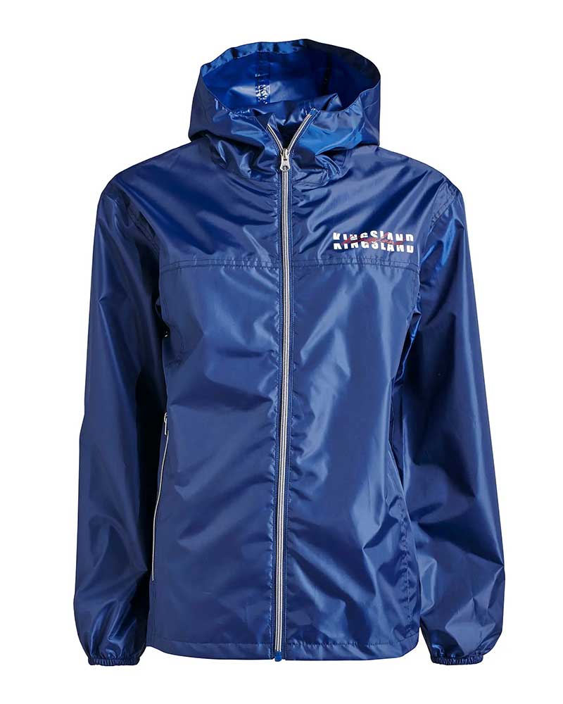 Unisex intense dark blue raincoat - KLPayden - Kingsland