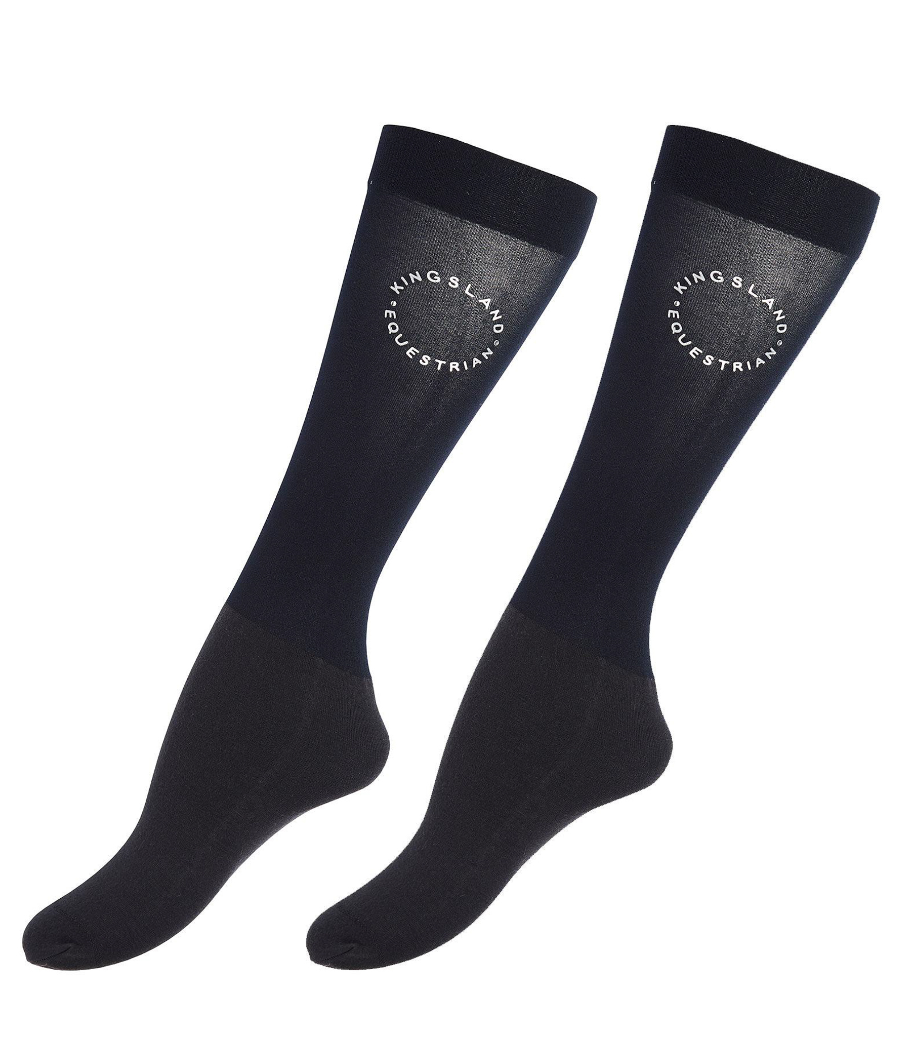 Pack of 2 pairs of thin navy blue competition socks - KLsylvia - Kingsland