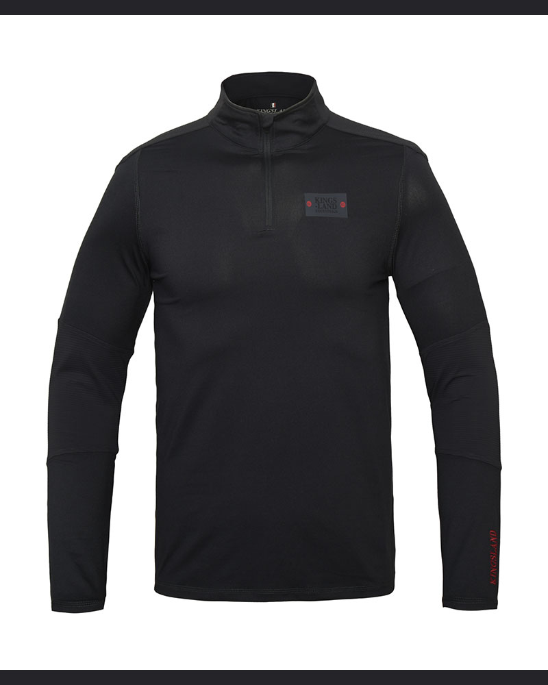 Thin technical navy blue training jacket for men - KLsteve - Kingsland