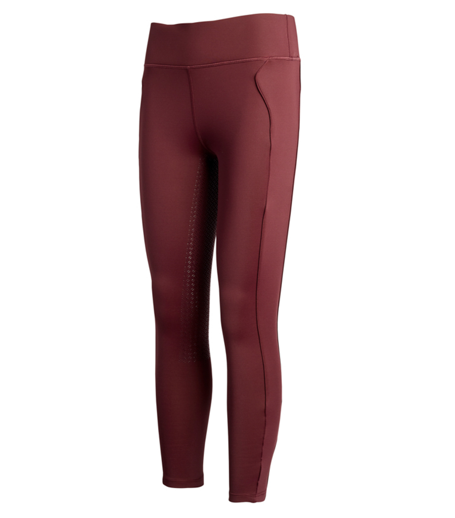 Leggings bordeaux (grip à fond intégral) pour femme KLKATTIE - Kingsland