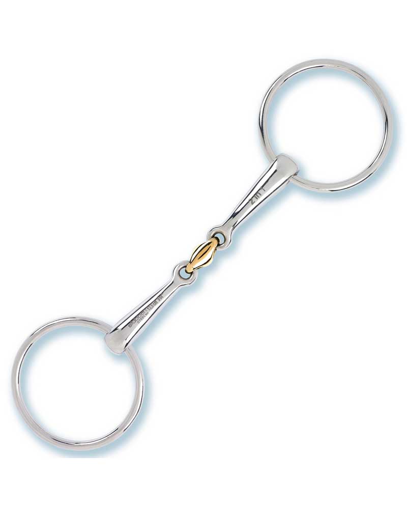 Three-Piece Ring Snaffle “2in1” Bit - Stübben
