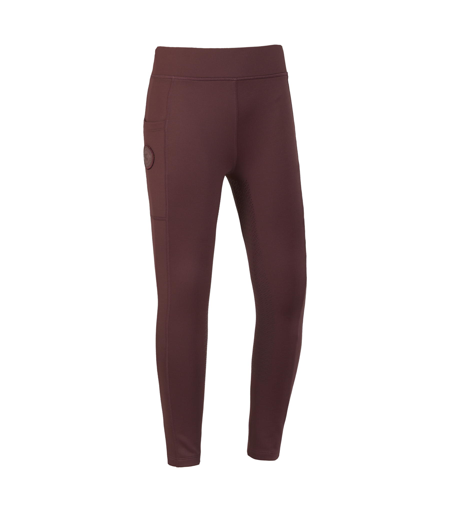 Burgundy tights (butt grip) for girls - KKLKACY F-TEC4- Kingsland