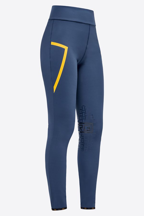 Mallas de montar a caballo azul marino (grip rodilla) para mujer - RG