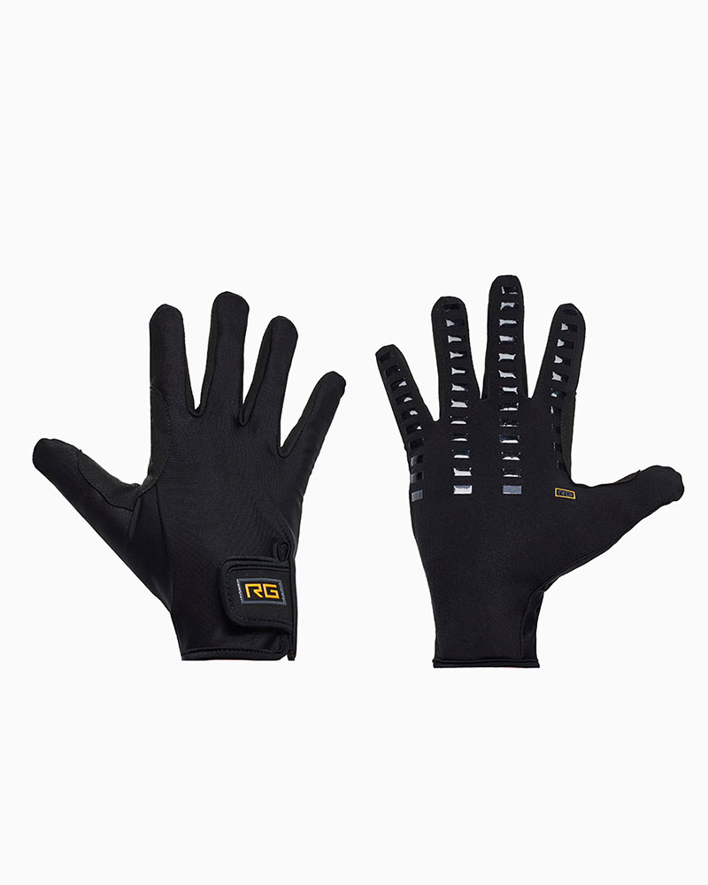 Black unisex gloves - RG