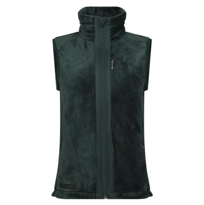 Chaleco verde técnico de forro polar para mujer - KLgladys - Kingsland