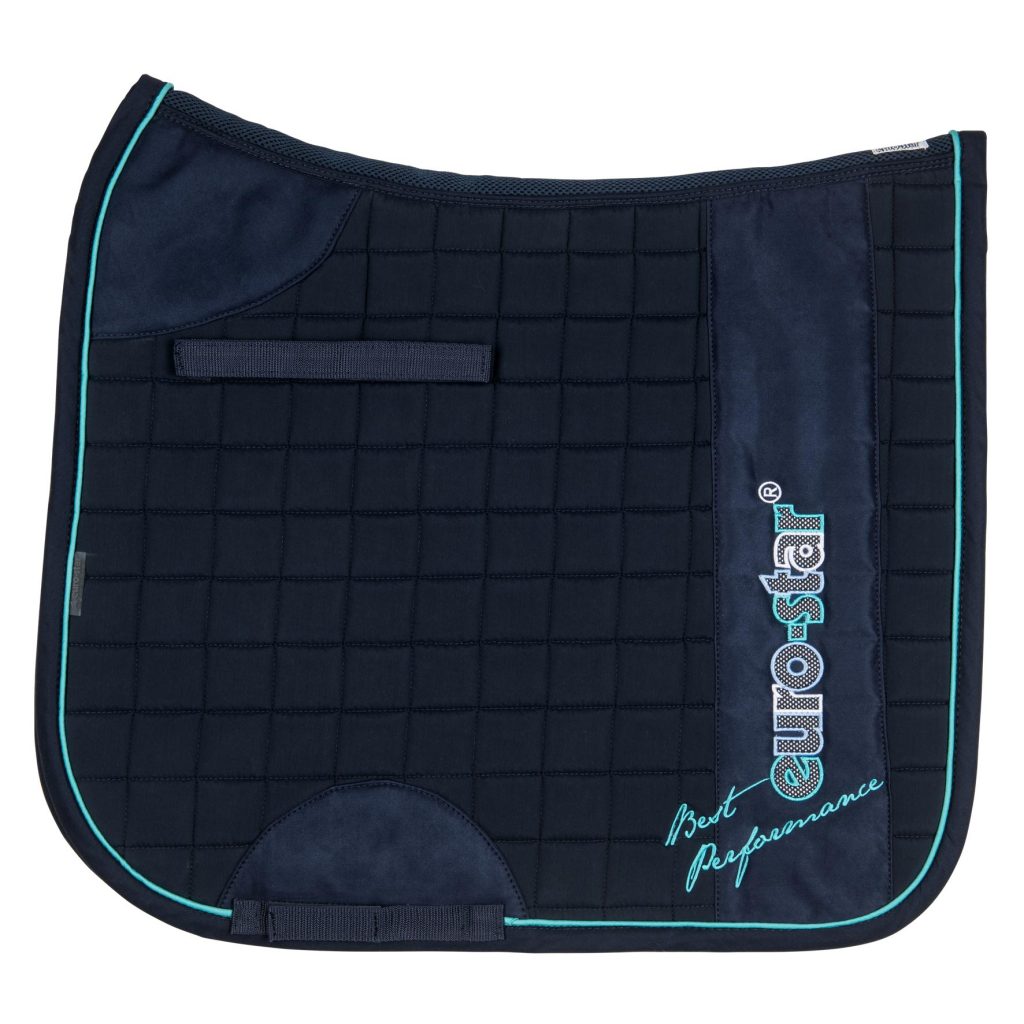 Navy Blue Dressage Saddle Pad for Horse (Full) – Supreme Model – Euro-Star