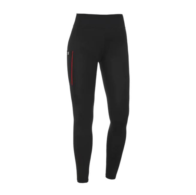 Black compression tights with pocket (butt grip) for women - KLkarina W F-Tec FG - Kingsland