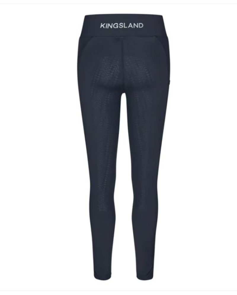 Leggings bleu marine (grip à fond intégral) et poche latérale pour fille KLkemmie - Kingsland
