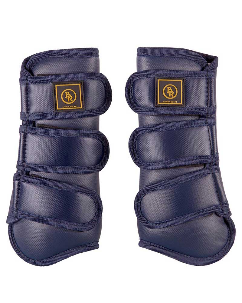Pack de 2 protectores de doma azul marino para caballo - Pro Max - BR