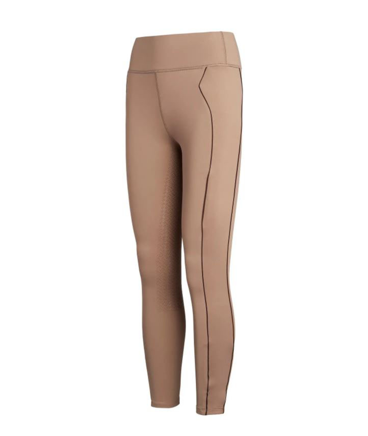 Leggings beige (grip à fond intégral) pour fille KLKACY - Kingsland