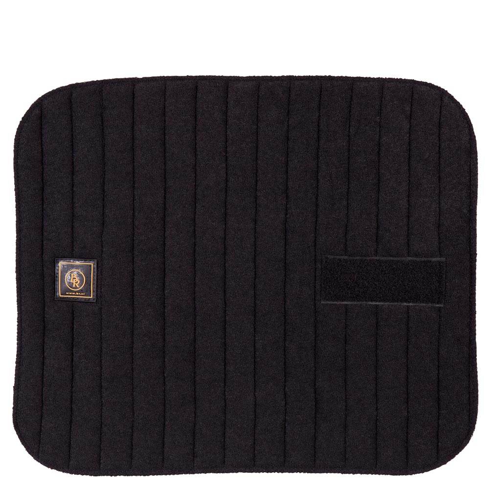Pack de 4 paños negros para vendas de trabajo con velcro - BR