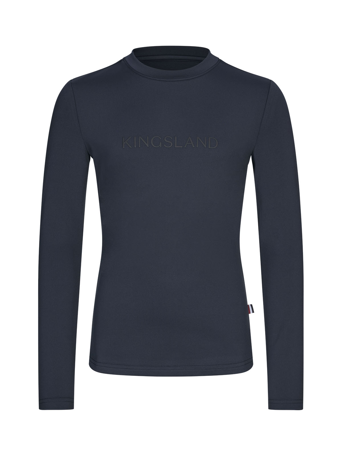 Camiseta de entrenamiento de manga larga azul marino para junior (unisex) KLMarlow - Kingsland