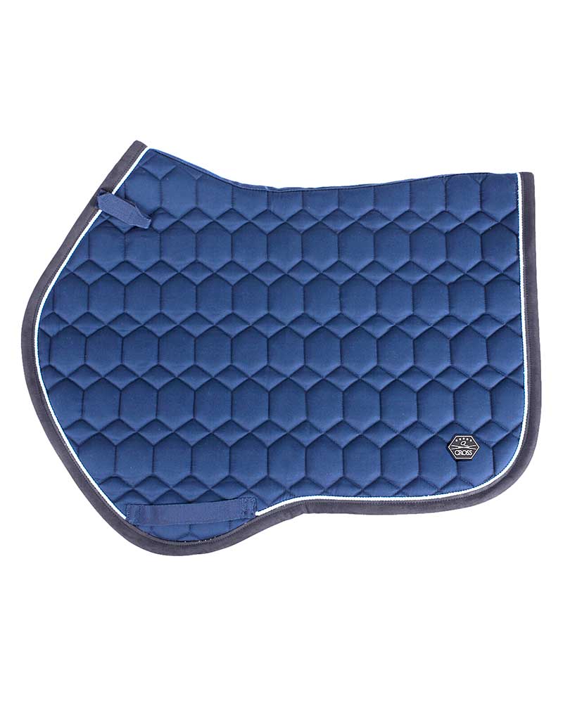 Sudadero de salto azul denim y gris - Eldorado - QHP