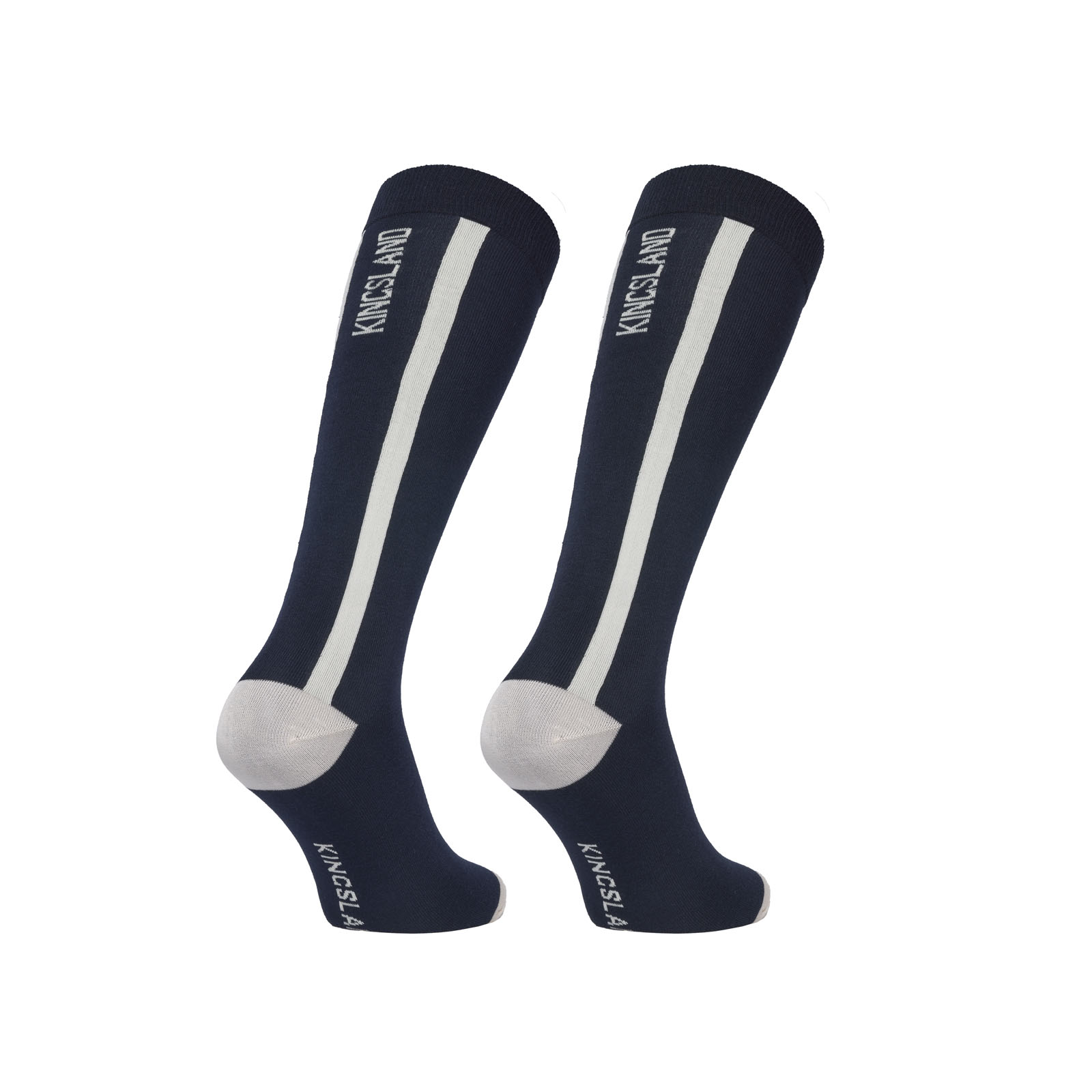 Pack de 2 calcetines de equitación azul marino Laura - Kingsland
