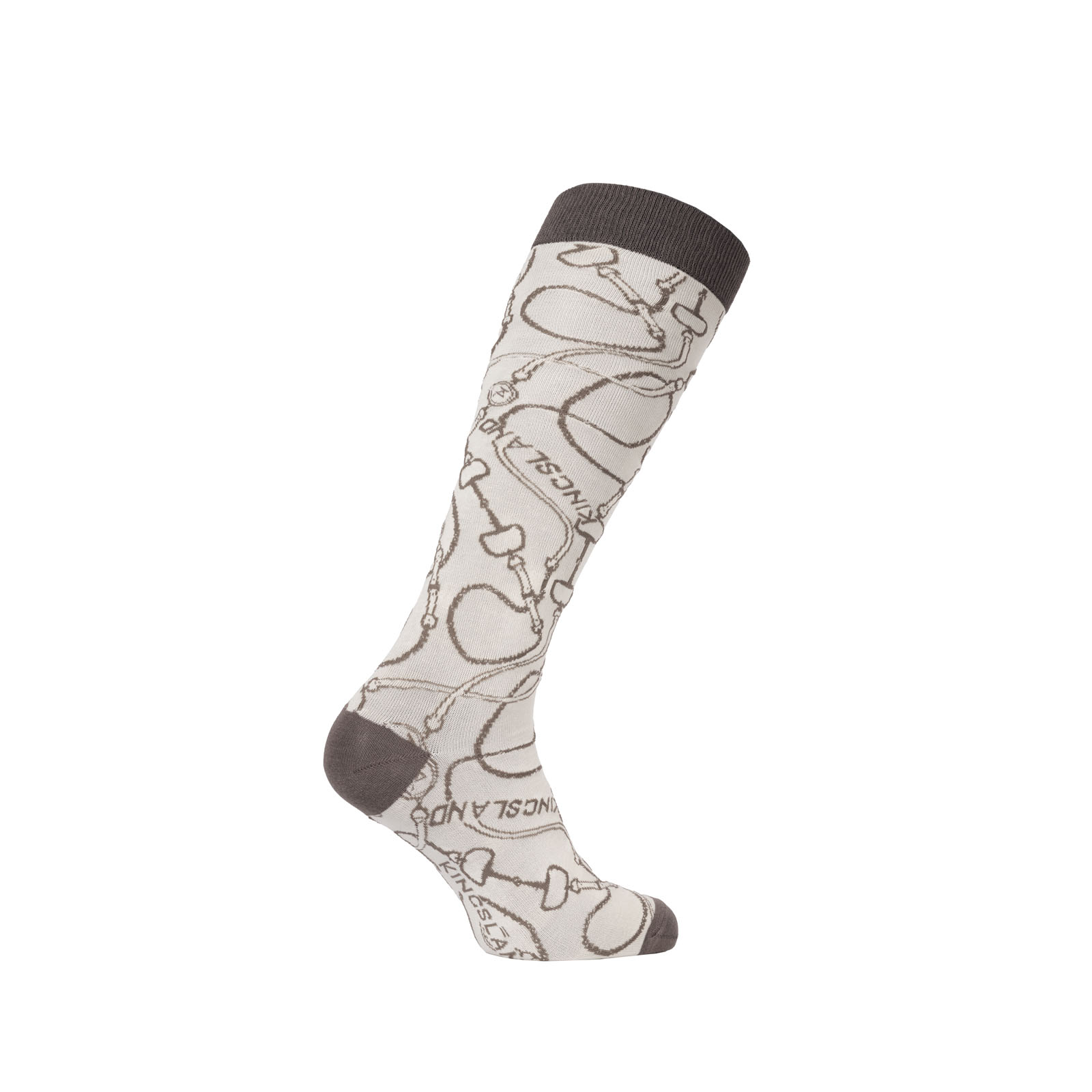 Beige riding socks - Kingsland