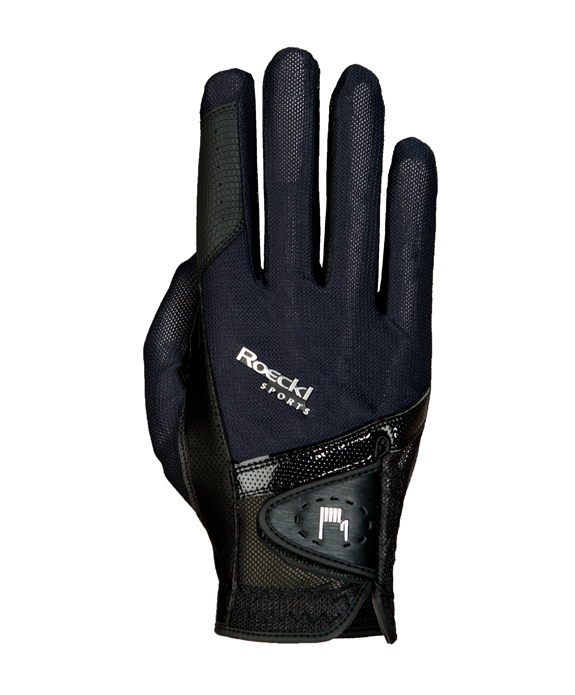 Guantes negros para montar a caballo - Madrid - Roeckl
