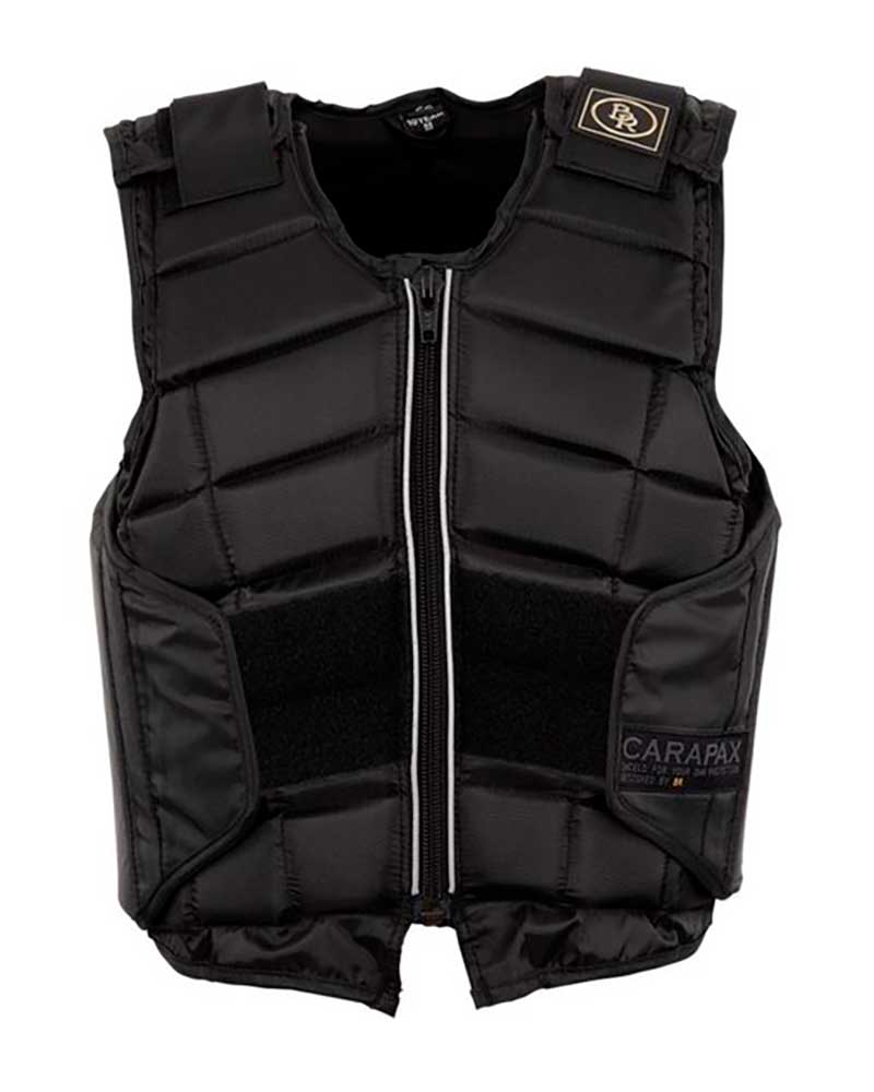 Black junior boots for horse - BR