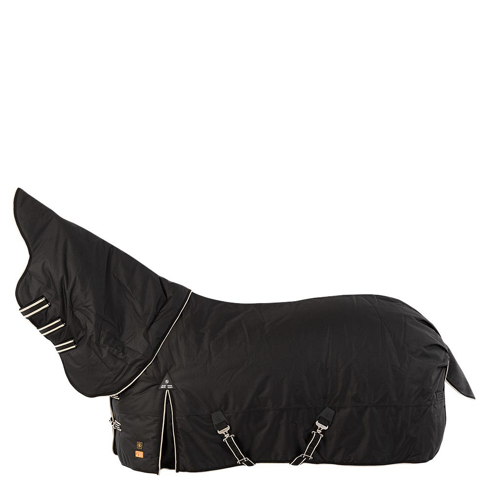 Manta de exterior negra con cuello Z3 con control de calor 1200D - BR