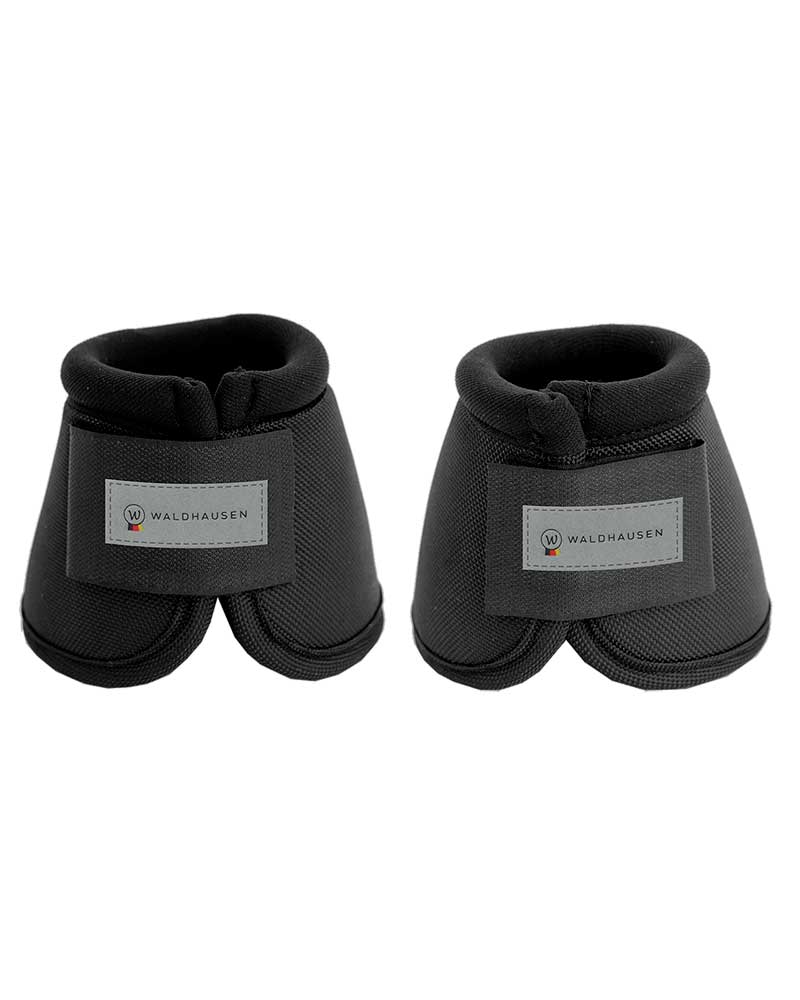 Pack de 2 campanas negras antigiro para caballo - Waldhausen