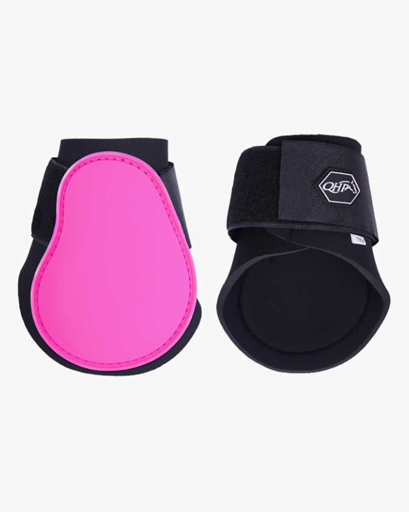 Pack of 2 Pink Rear Fetlock Boots for Ponies – QHP