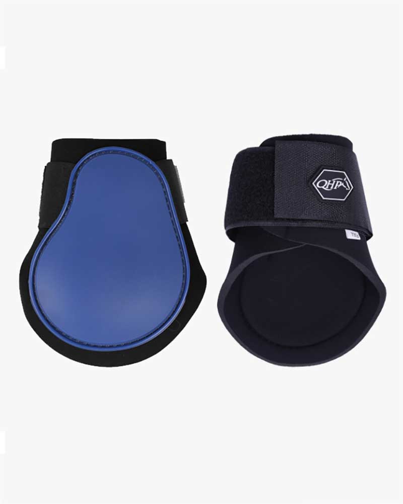 Lot de 2 protections de boulet (postérieurs) bleu marine pour poney - QHP