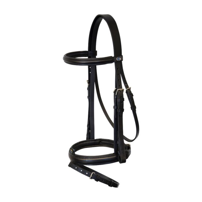 Bride clasica de travail en cuir noir pour cheval - Waterford - Stubben