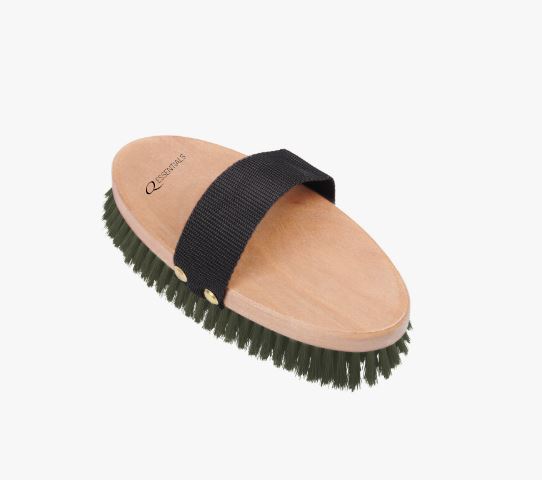 Grand brosse de bois et de poils courte et fineverde - QHP