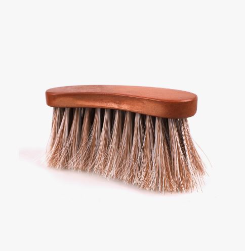 Medium dandy curved long soft bristle body brush - QHP