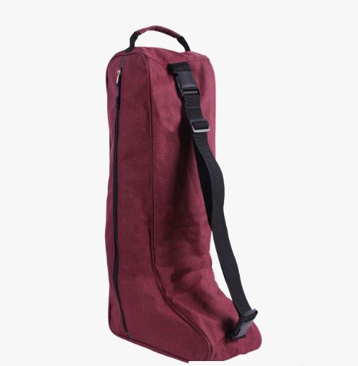 Bolsa para botas burdeos - QHP