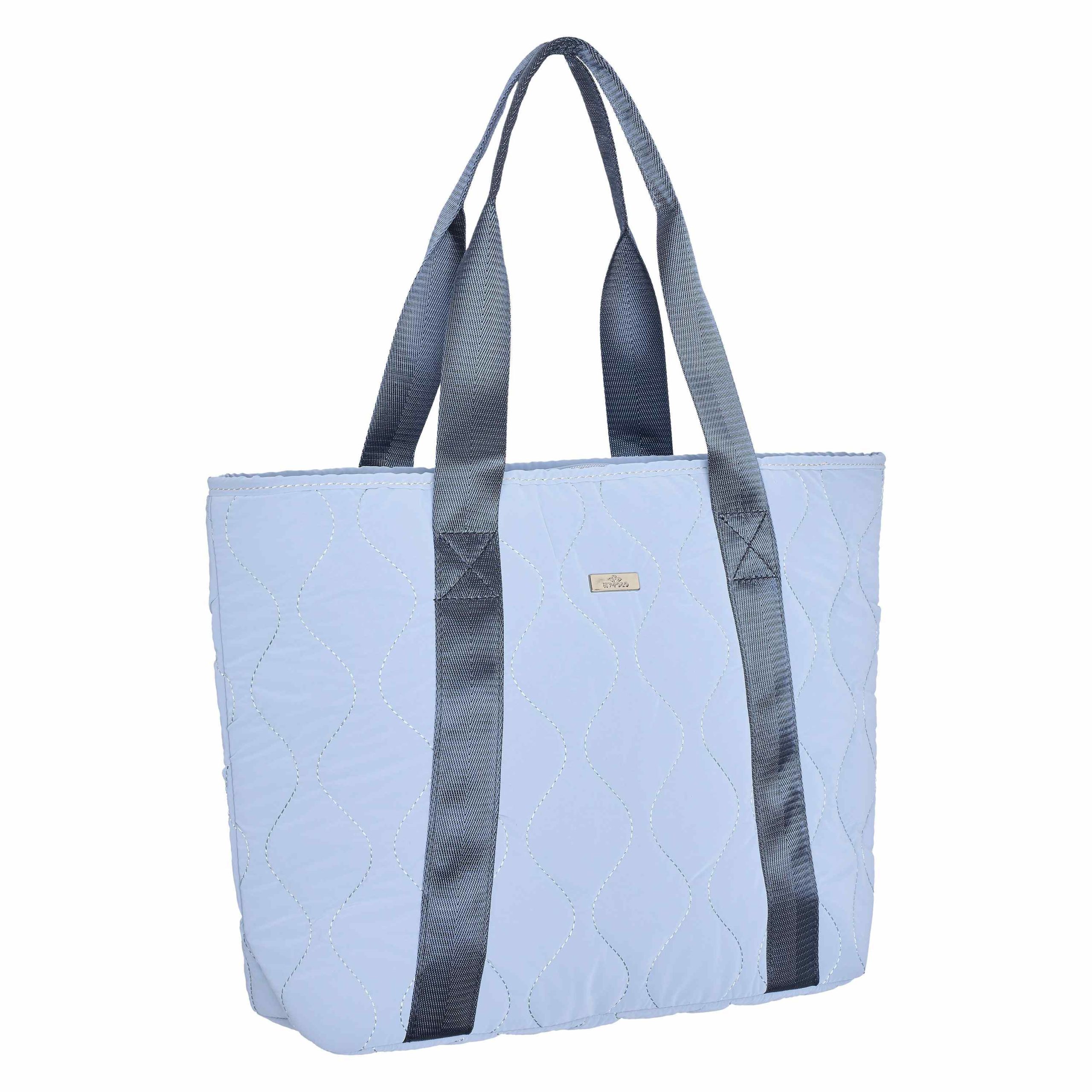Bag/Handbag with sky blue zipper - HVPSTELLA - HV Polo