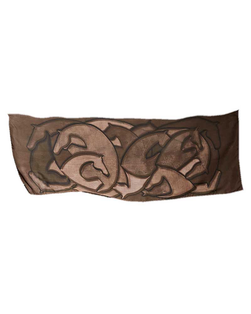 Pashmina / foulard de cashmere estampado unisex Miami - Vestrum