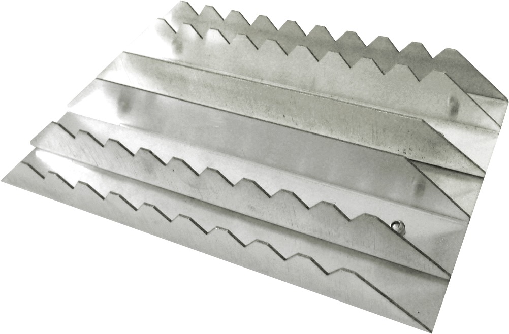 Rectangular aluminum curry comb – Hippotonic