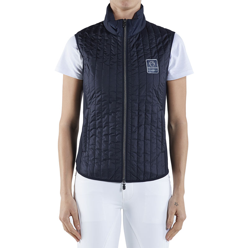 Chaleco ligero acolchado azul marino para mujer - Limoges - Vestrum