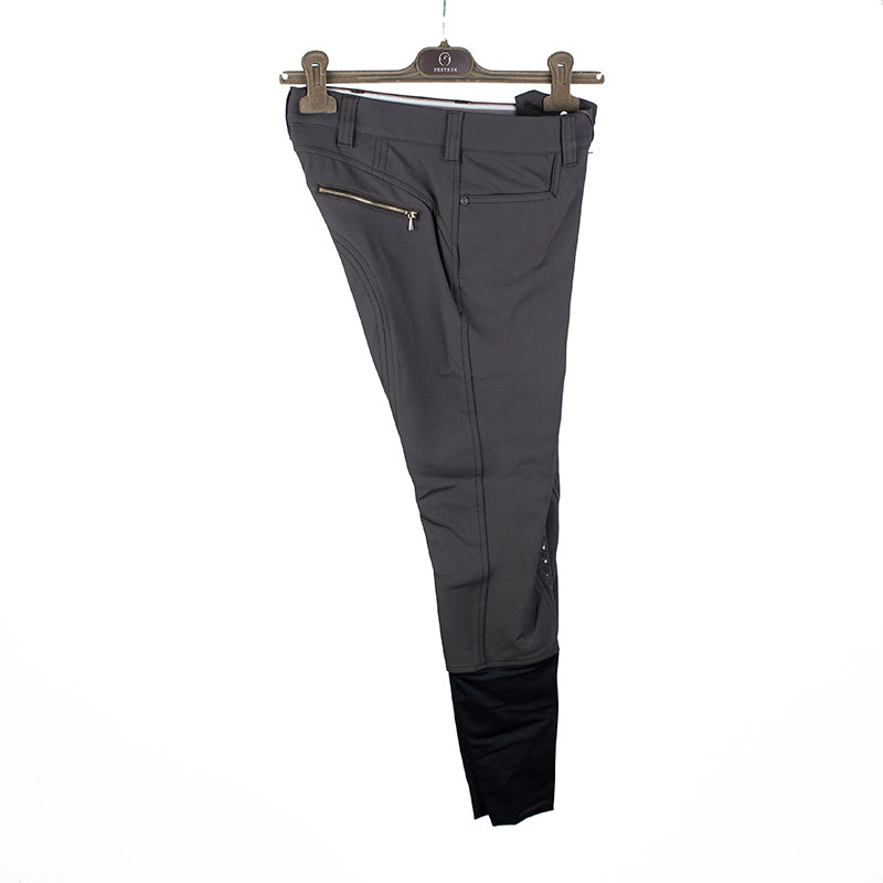 Pantalons de marron foncé (grip aux genoux) modèle Parigi de Vestrum.