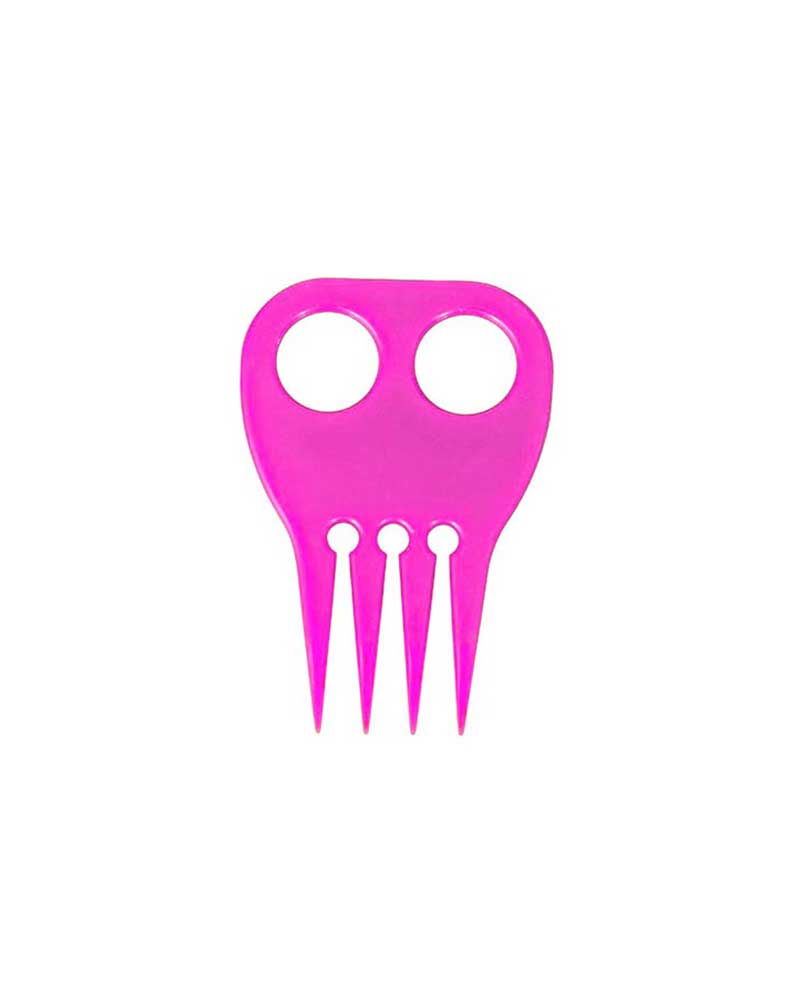 Pink braiding comb - Premiere