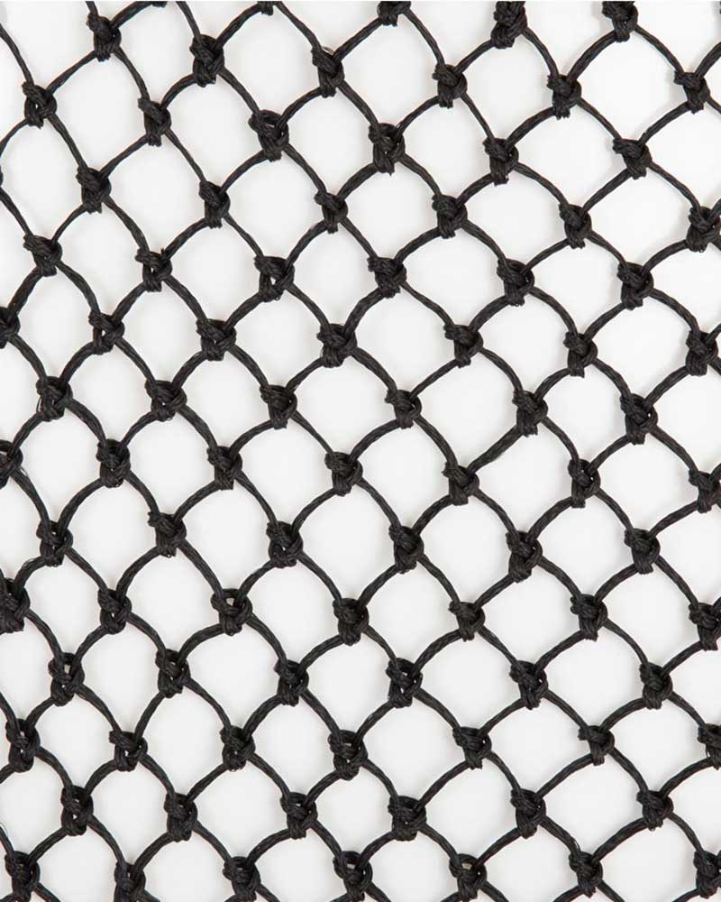 Black Hay Net 80x80 cm with 3x3 cm Holes - Premiere