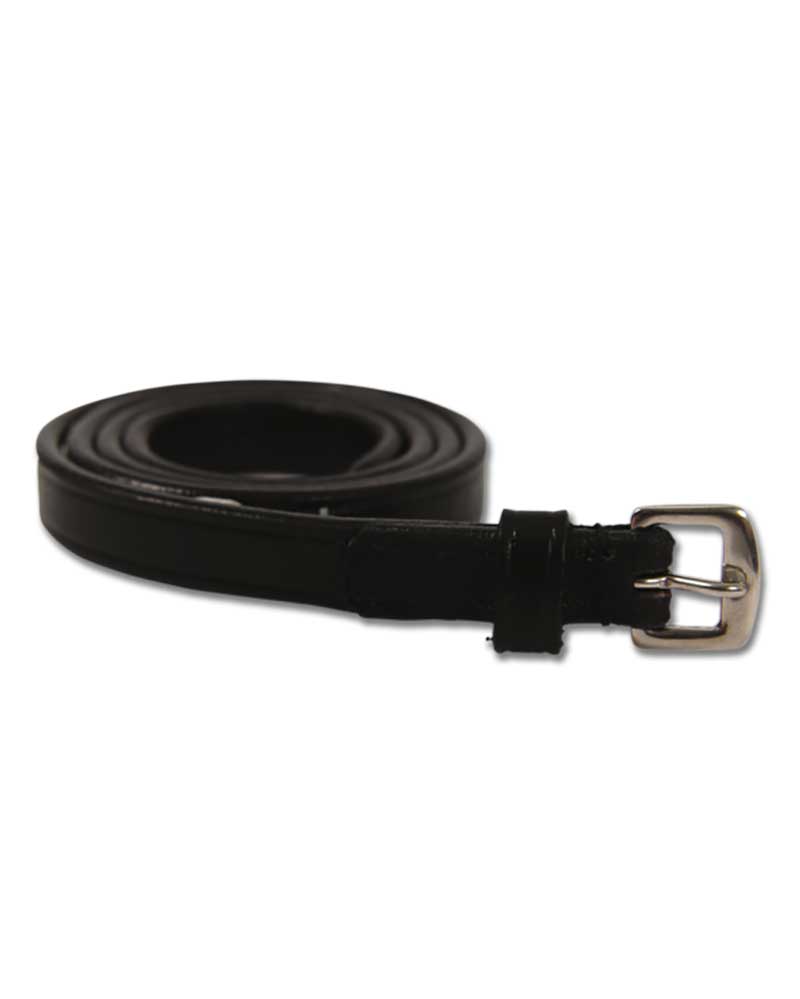 Black Leather Noseband for Horse – STAR (69 cm)