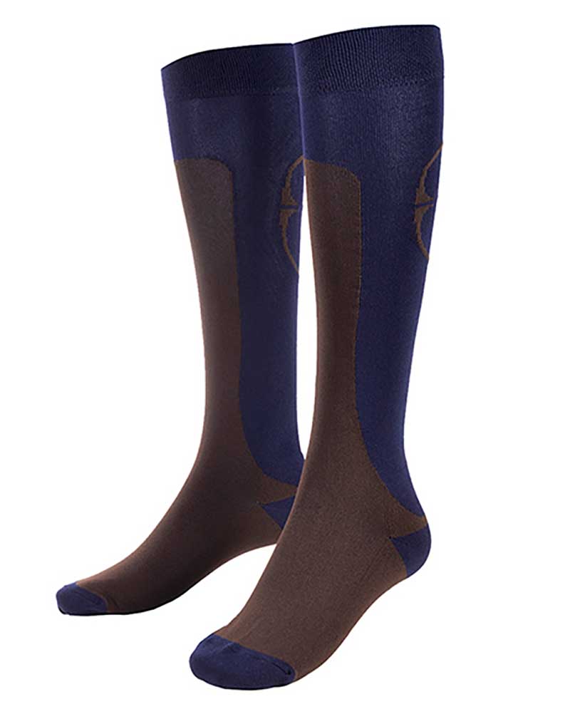Calcetines técnicos azul marino y marrón - Las Vegas - Vestrum