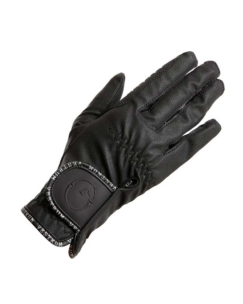 Black riding gloves perfect for spring and summer Tucson model by Vestrum